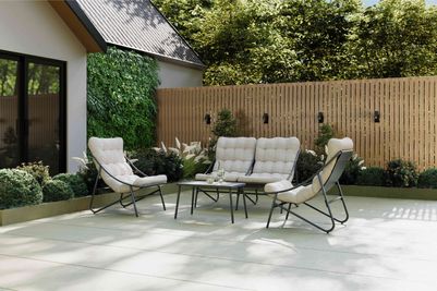 Charles Bentley - Porto 4 Seater Lounge Set