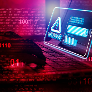 Hacker and malware warnings
