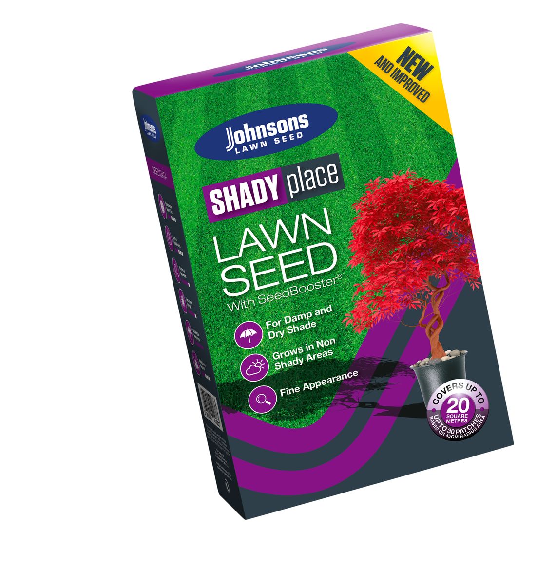 Shady Place Lawn Seed with SeedBooster