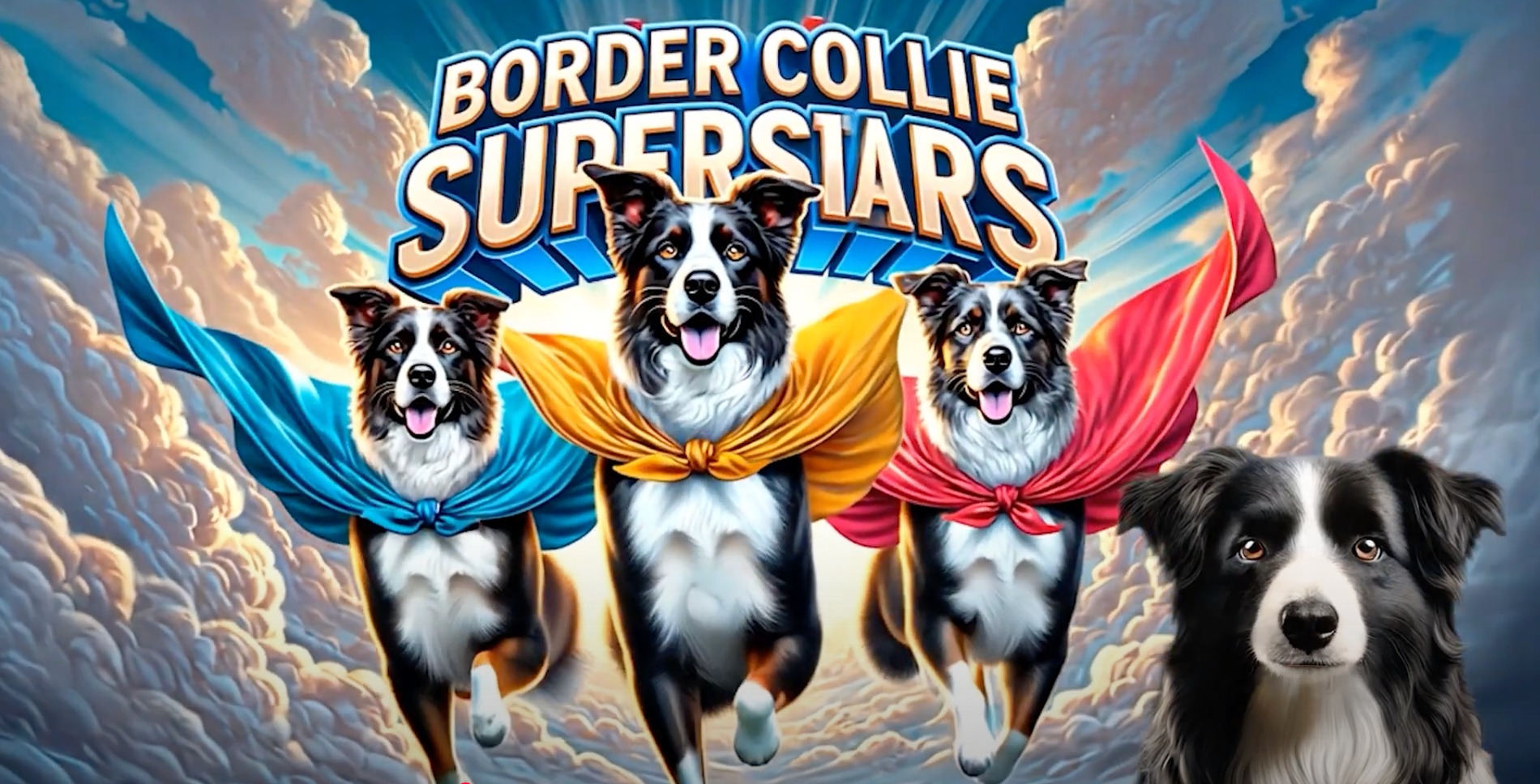 Border Collie Superstars, one of the features on the Dogcast - the first-ever podcast by dogs, created by Border Collie Trust GB