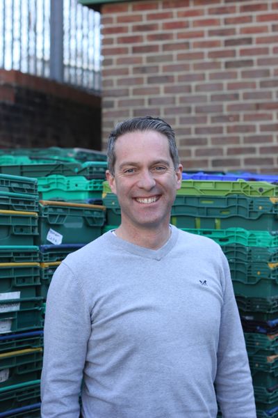 Dan Slatter CEO FareShare Sussex & Surrey