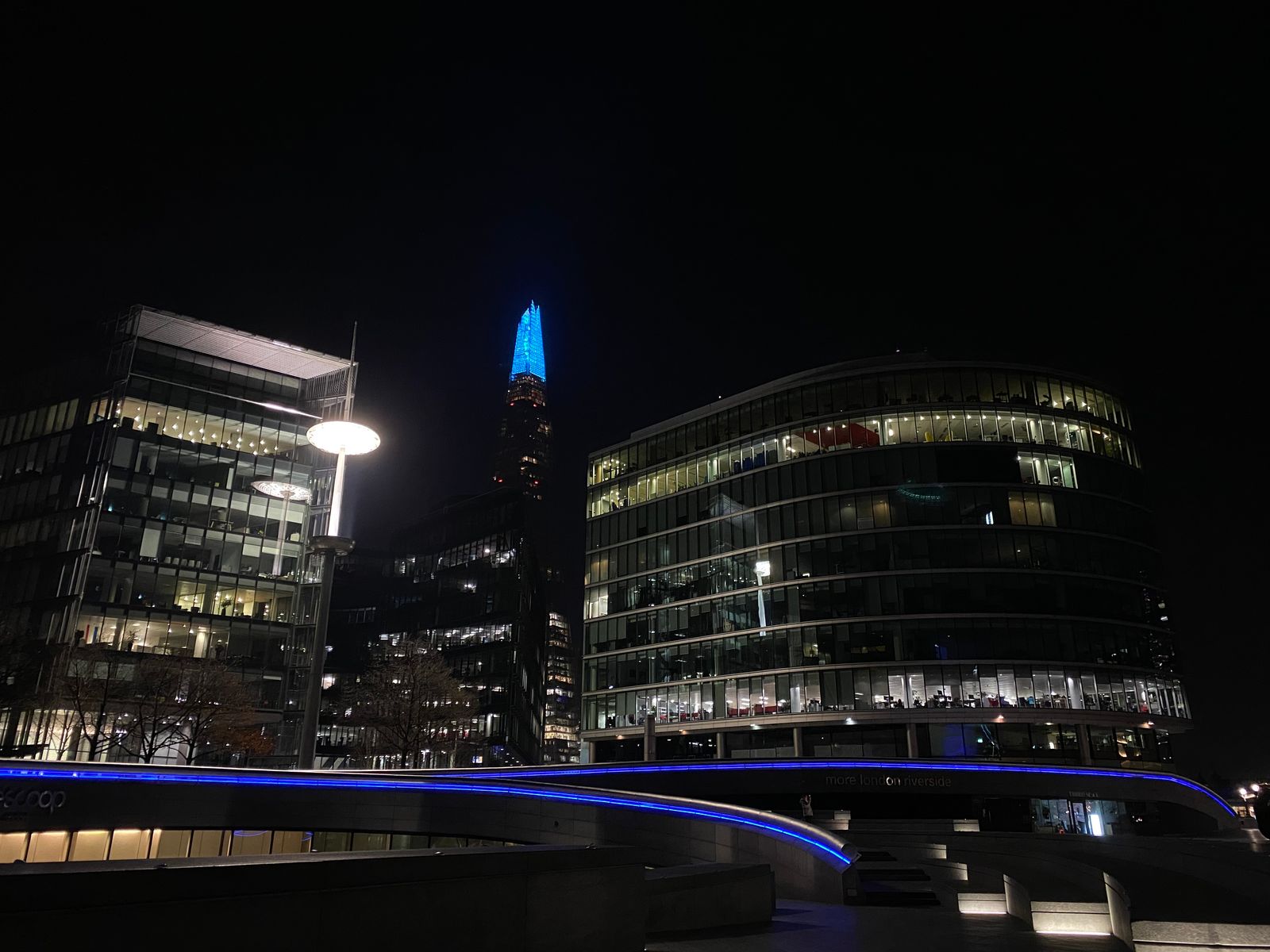 The Shard,  #LightItBlue
