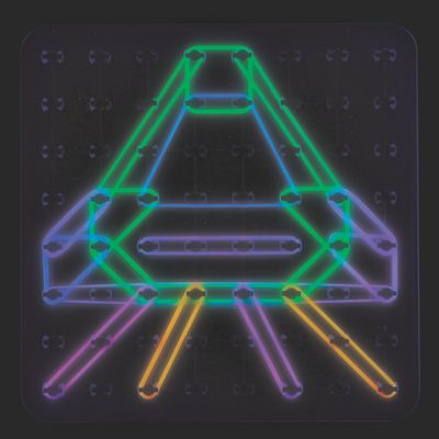 STEM Explorers™ Geo-Glow Art