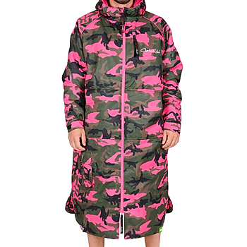 Charlie McLeod Eco Long Sleeve Sports Cloak in Camo Pink
