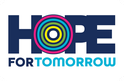 Hope for Tomorrow logo white logenze without strapline.png