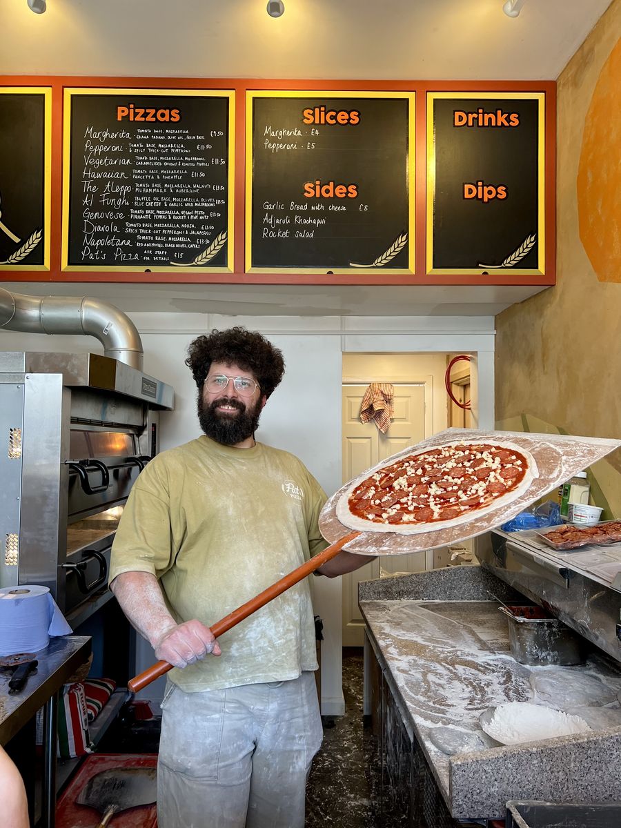 Pat's Pizza in Newhaven.