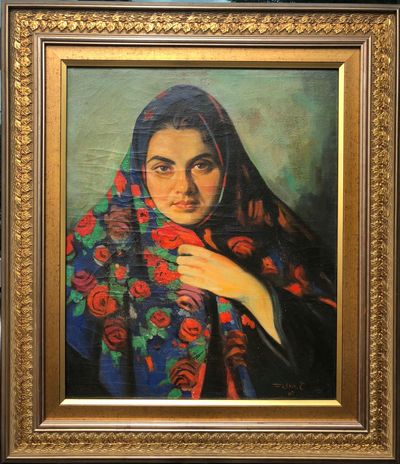Hafez Droubi-Portrait- ﺣﺎﻓﻆ اﻟﺪروﺑﻲ - ﺑﻮرﺗﺮﻳﻪ