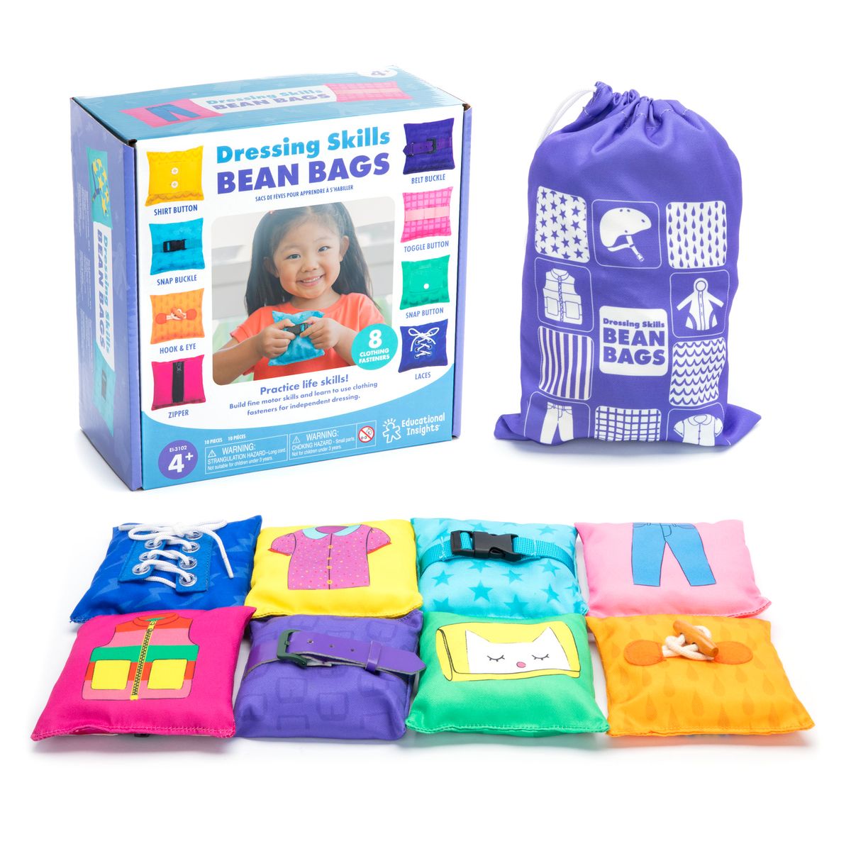 Dressing Skills Bean Bags