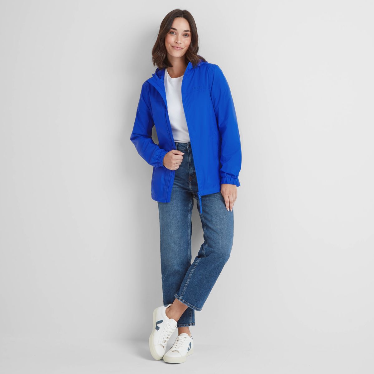 Craven Women's Waterproof Packaway Jacket - Ultra-Marine Blue