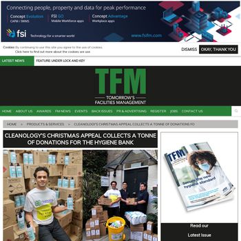 tomorrowsfm_com__fm-news_cleanologys-christmas-appeal-collects-a-tonne-of-donations-for-the-hygiene-bank