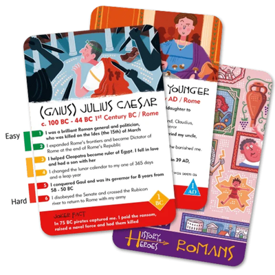 History Heroes: ROMANS card game
