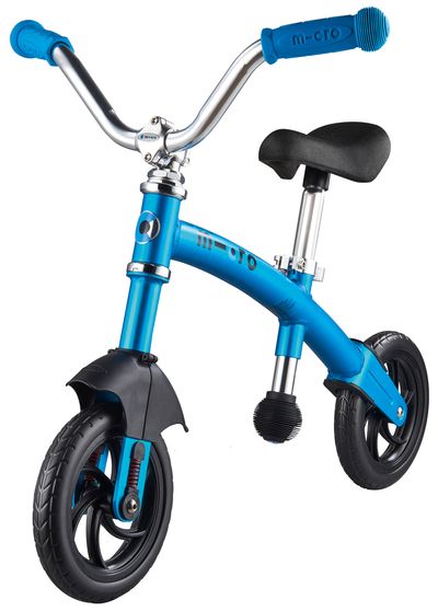 Micro Chopper 2in1 Deluxe Balance Bike in Blue