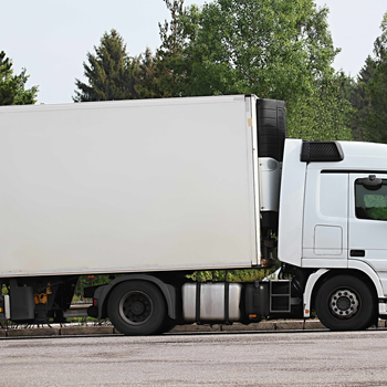 Lorries parked up 