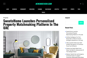 Screencapture of NewsnReview.com
