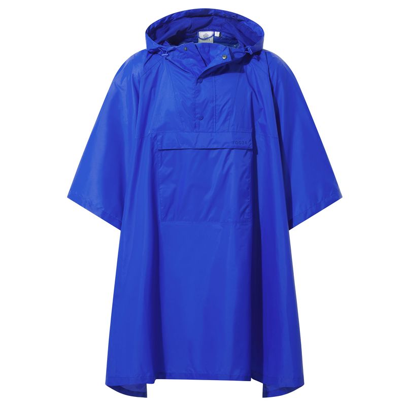 Drench Unisex Poncho - Ultra-Marine Blue