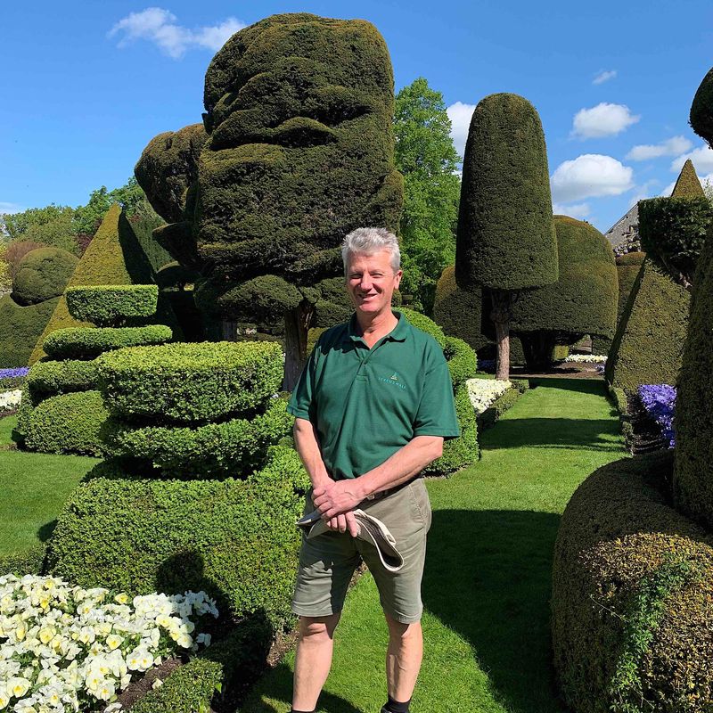 Chris Crowder, Head Gardener at Levens Hall and Gardens