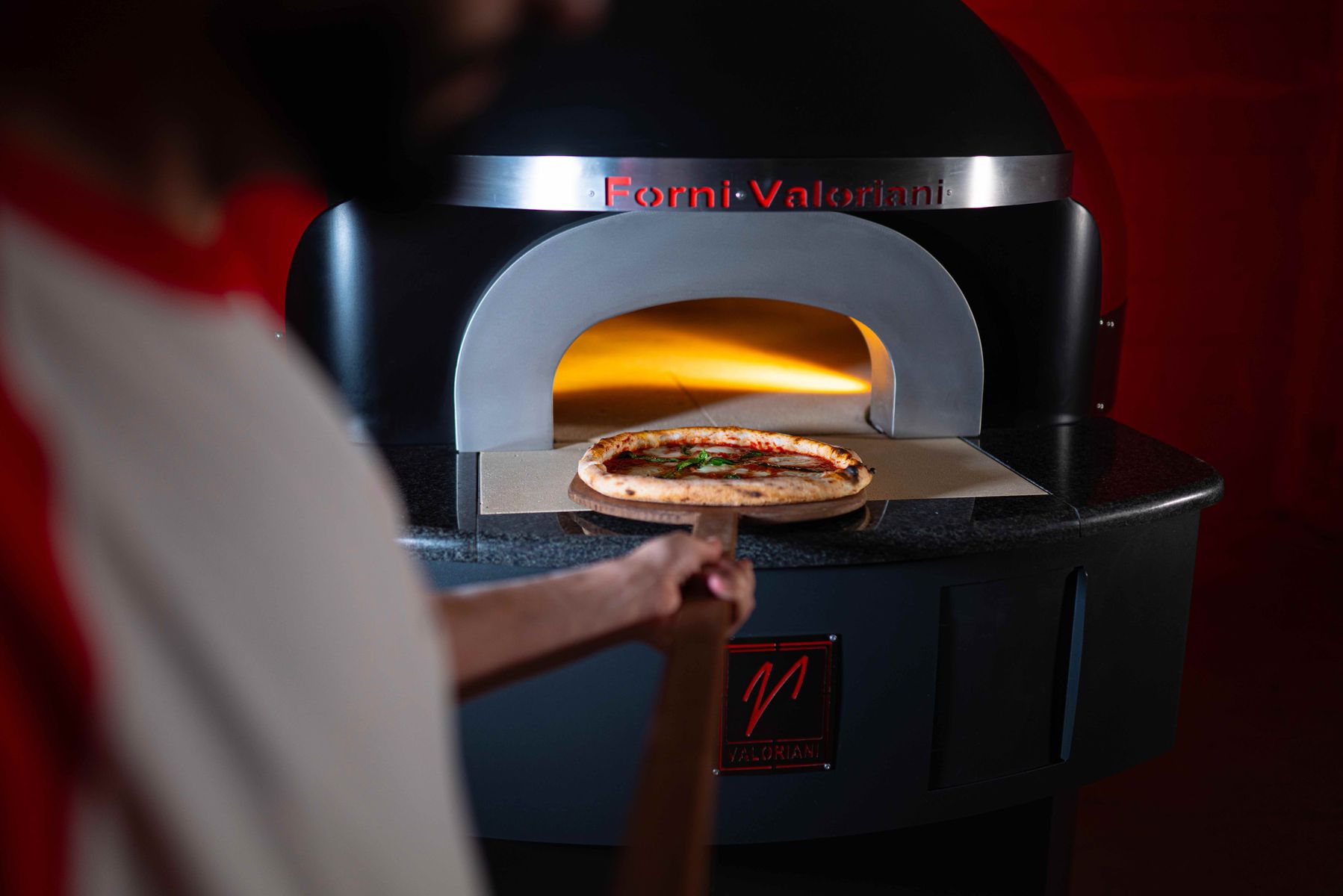 The new Maximo commercial electric pizza oven - the first-ever electric oven from Tuscan pizza oven specialists, Valoriani.