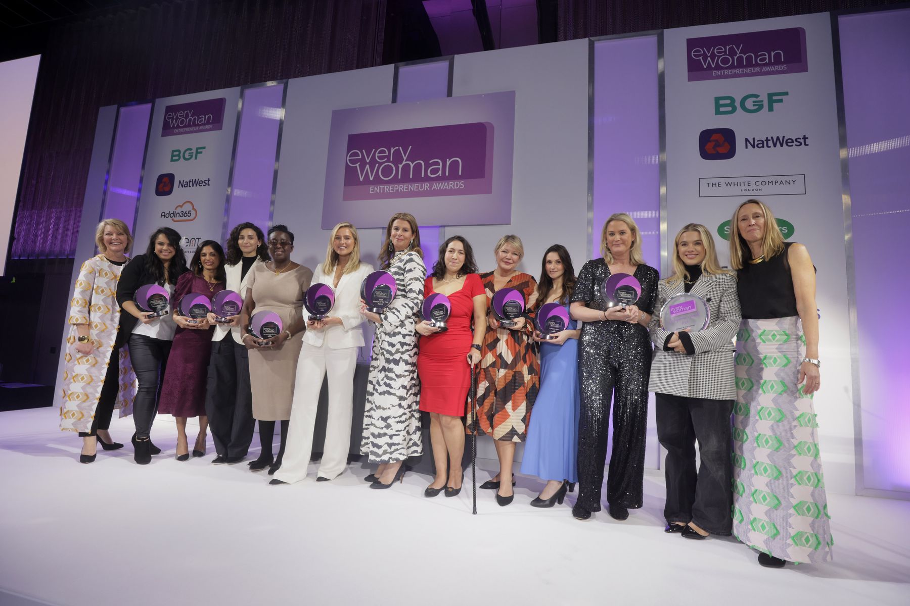 Winners at the 2023 everywoman Entrepreneur Awards