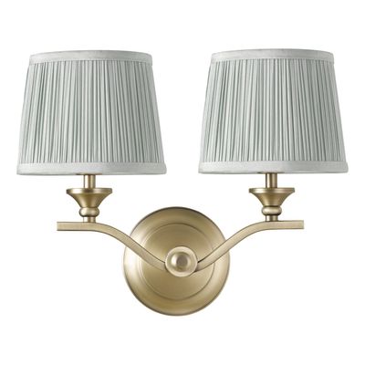 Hemsley 2 Light Wall Light with Shade