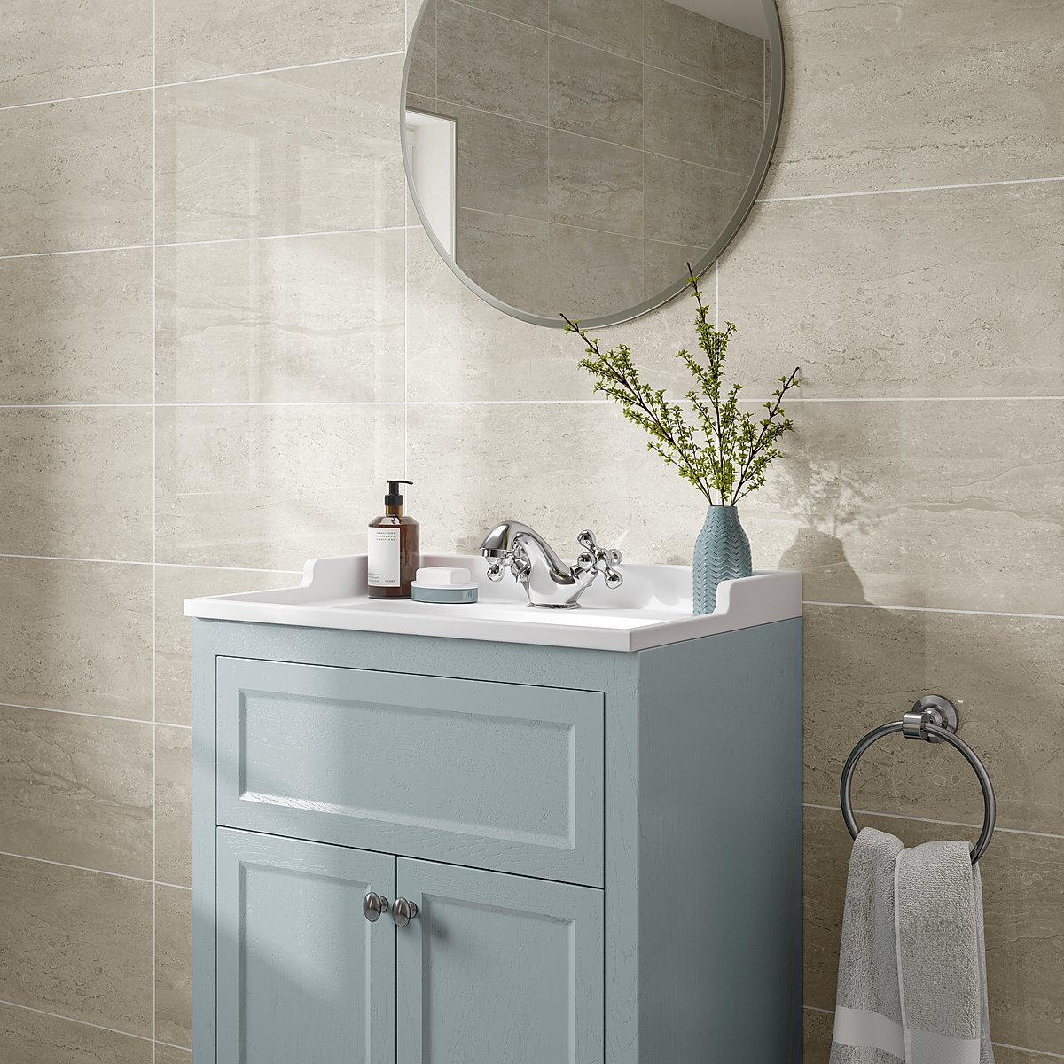 Lucia Beige Ceramic Tile