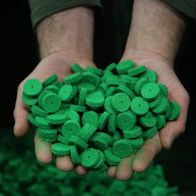 Green felt