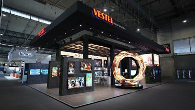 Vestel ISE 2023 stand