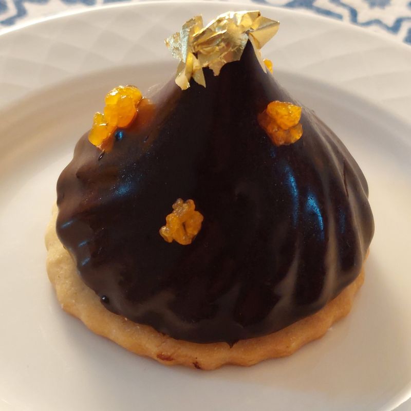 Vegan Chocolate and Orange Dome