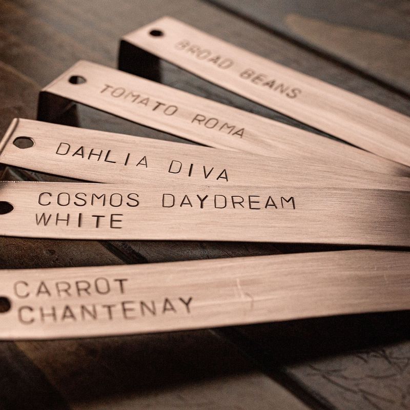 Copper Plant Label