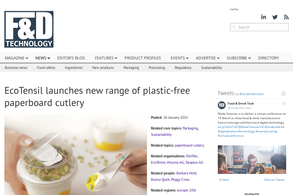 Screencapture of Food and Drink Technology