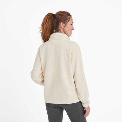 Sawford Women's Half Neck Fleece - Ecru