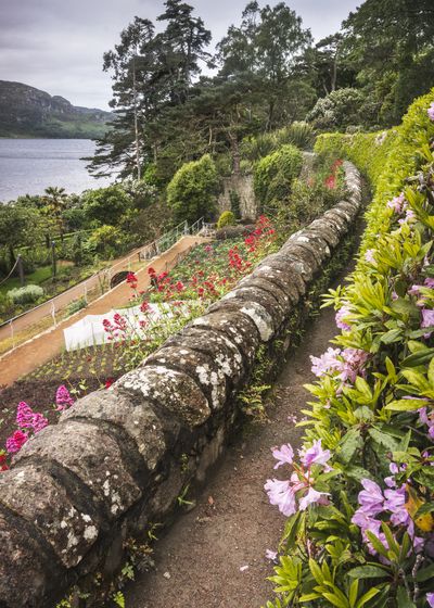 Heritage garden at Inverewe in the Highlands