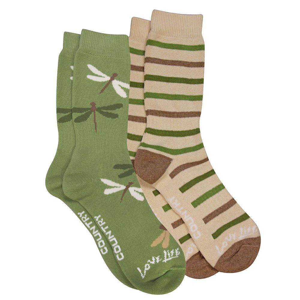 Dragonfly Rambler Socks Sage