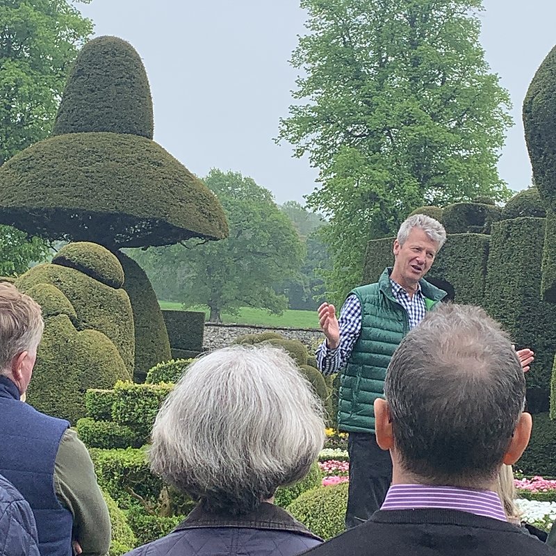 Chris Crowder, head gardener at Levens Hall and Gardens, on World Topiary Day 2023