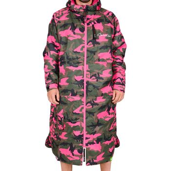 Charlie McLeod Eco Long Sleeve Sports Cloak in Camo Pink
