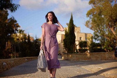 Claire Women's Dress - Mauve