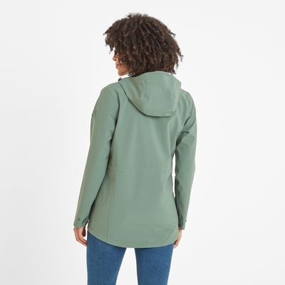 Burradon Women's Waterproof Jacket - Light Forest