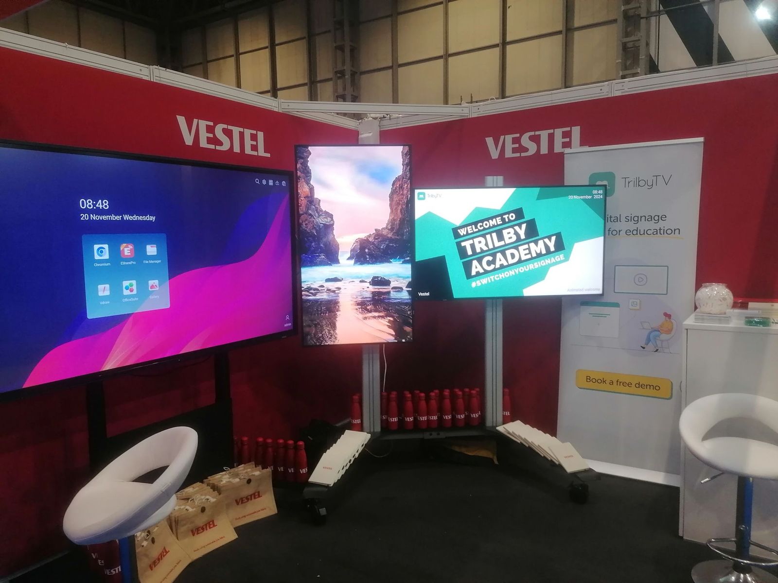 Vestel Celebrates Interactive Success at Schools and Academies Show