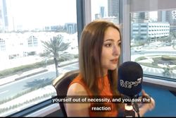 Screencapture of Denisa Alexe