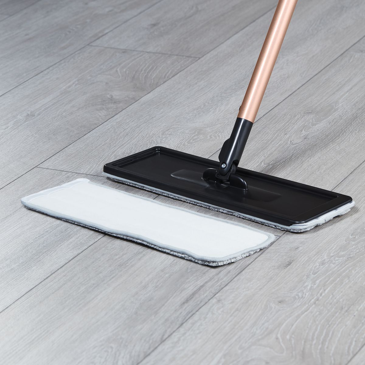 T869006RGB Tower Rose Gold Wet Dry Flat Mop and Bucket 2.jpg