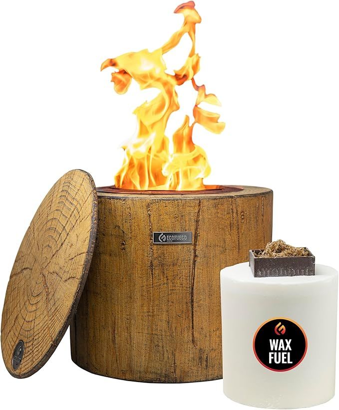 El Fuego Fire Pit - Cedar Brown Colour