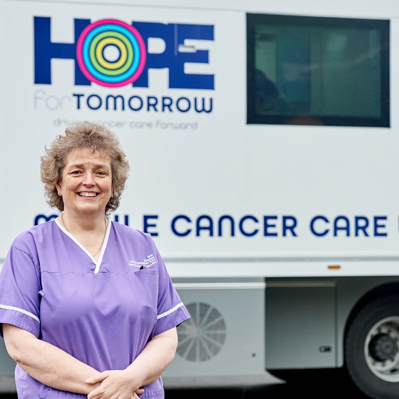Pat Dyminski, Lead Oncology Nurse at Airedale NHS Foundation Trust