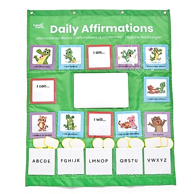 Daily Affirmations Pocket Chart