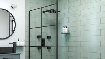 Suggested Header 2000px Milan Wet Room Shower Screen Matt Black Grid.jpg