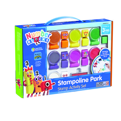 Numberblocks Stampoline Park Stamp Activity Set