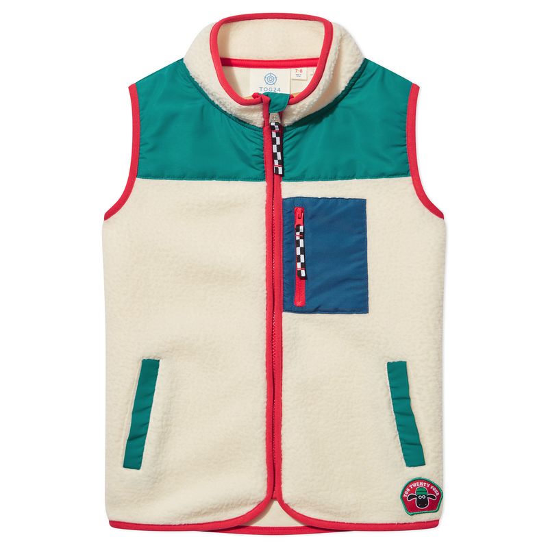 Damara Kids Shaun the Sheep Sherpa Gilet