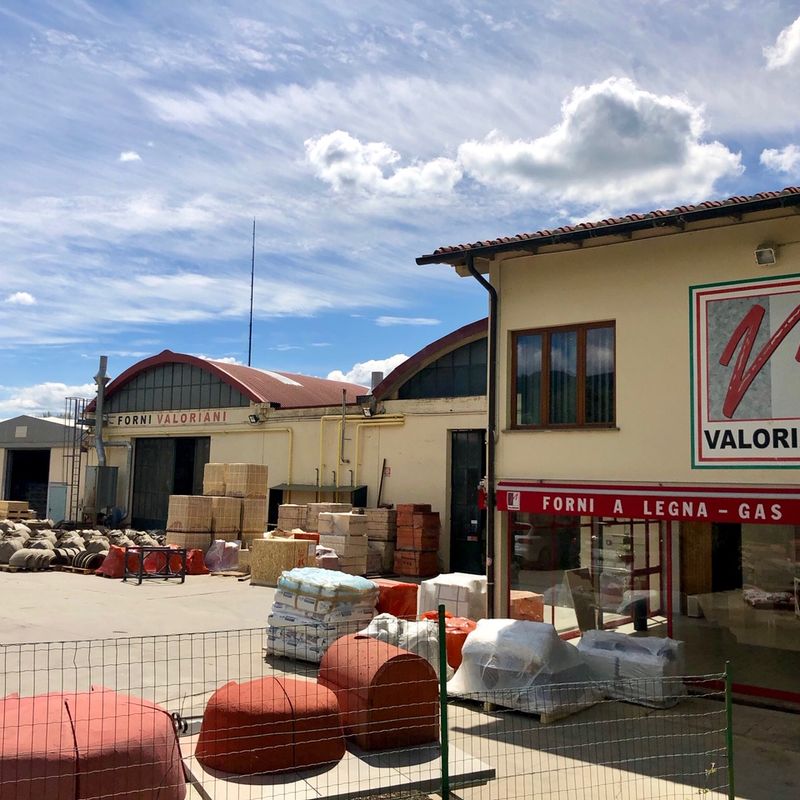 The Valoriani family factory in Tuscany, where in-depth knowledge and artisan detail go into making the very finest pizza ovens.