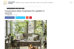 Screencapture of The English Home