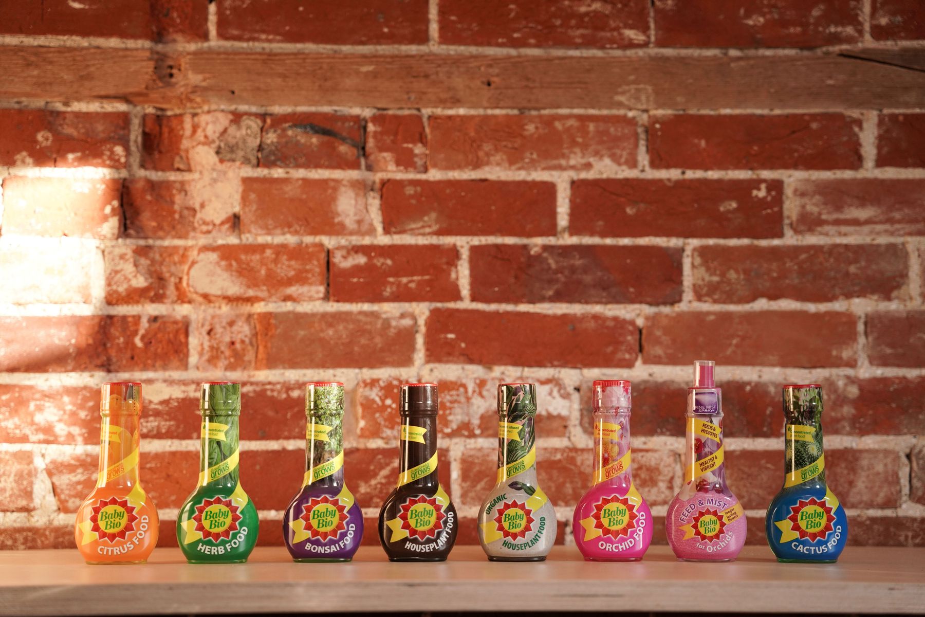 The Baby Bio product range