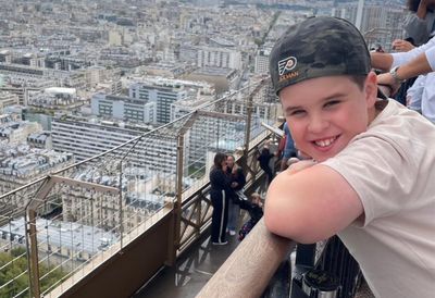 Leo Grant, finalist for the Young Battlements Tour Guide Contest from Langley Castle hotel