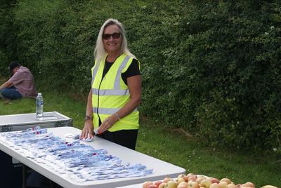 Preparing the goodies for the finish.jpg